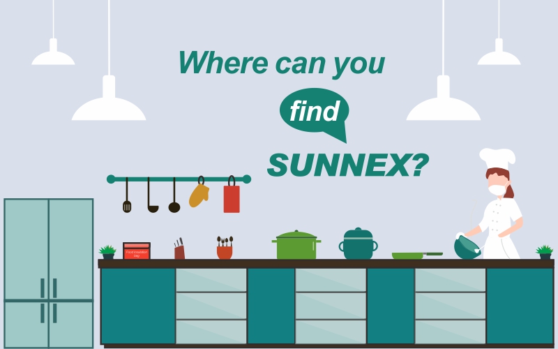 أين يمكنك أن تجد SUNNEX؟