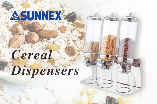 موزعات الحبوب الثلاثية من SUNNEX