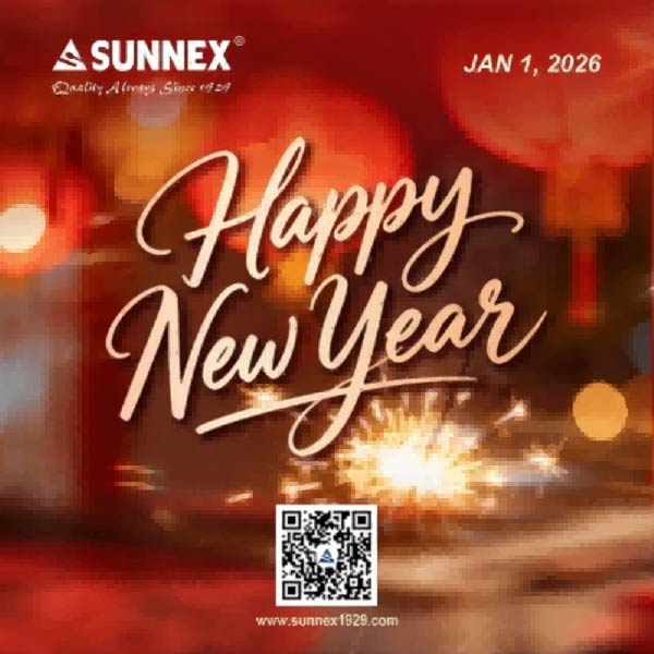 سنة جديدة سعيدة 2026 من SUNNEX!