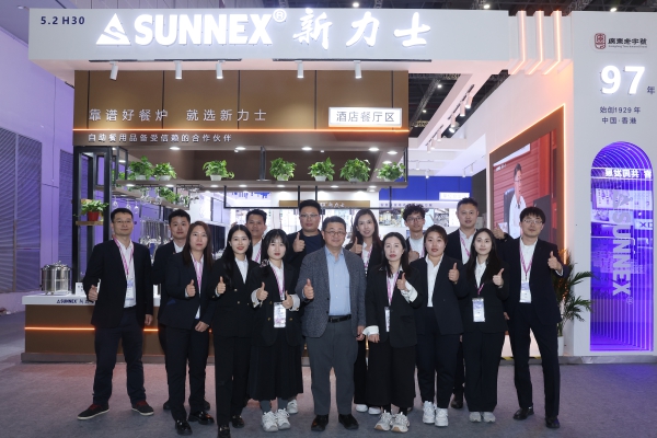 SUNNEX تتألق في HOTELEX Shanghai 2026، الرائدة في صناعة معدات تقديم الطعام بالحرفية والابتكار